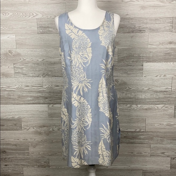 Hilo Hattie Vintage Aline Floral Silk Dress - Picture 1 of 7